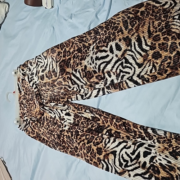 Animal Print Lounge Pants - Picture 1 of 10